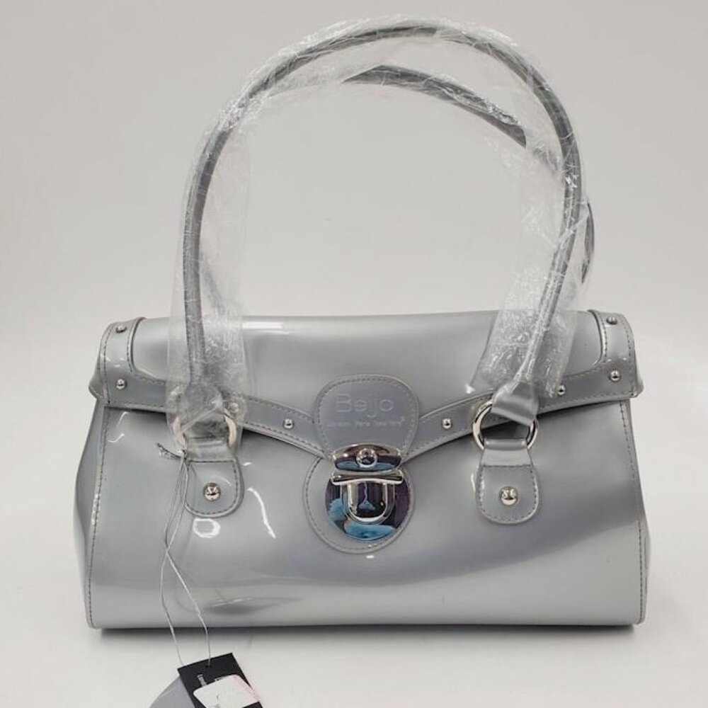 NWT Beijo Silver Handbag with bifold wallet / card case